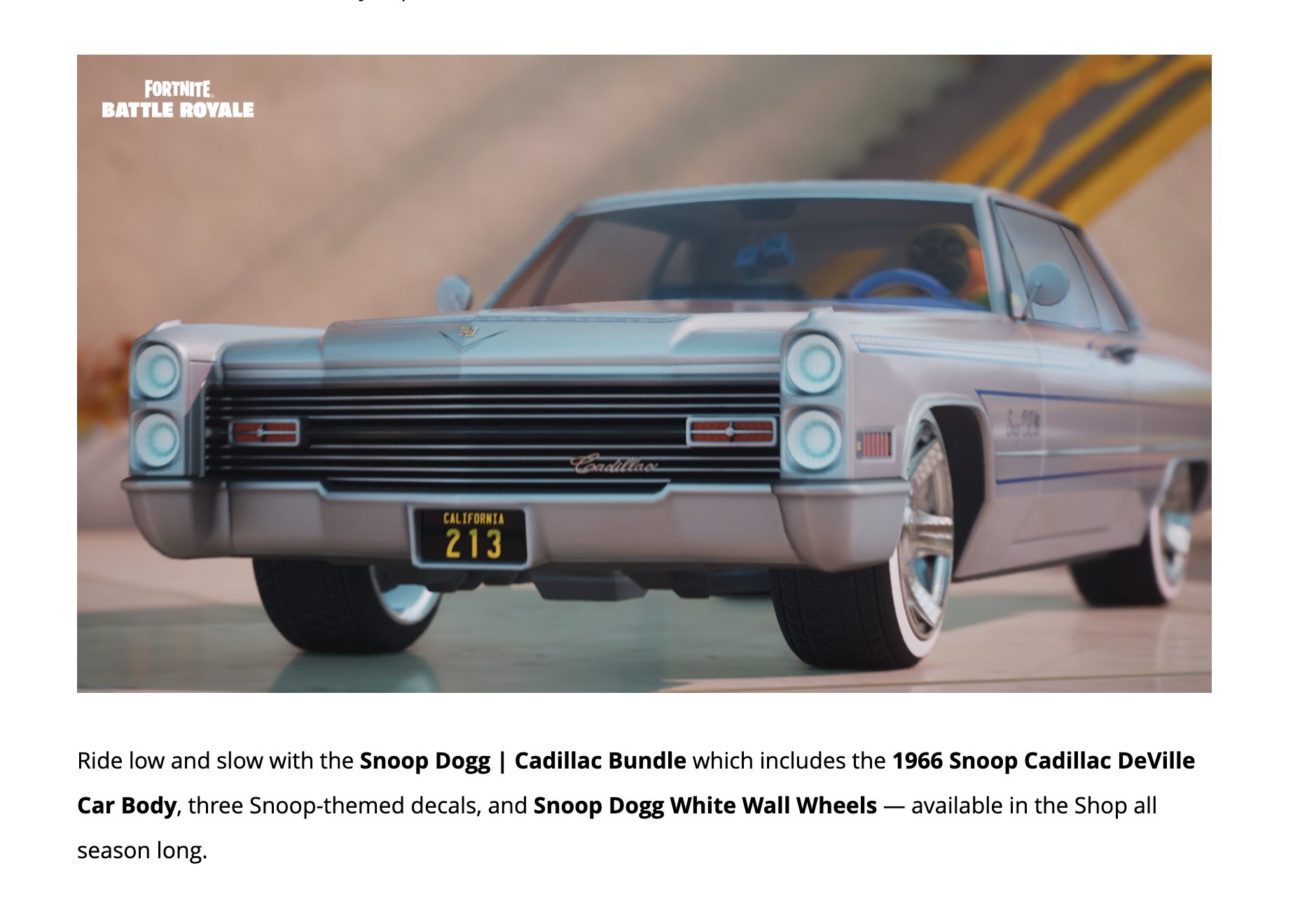My Low Rider sounds in new Fortnite — Watson Wu dot com